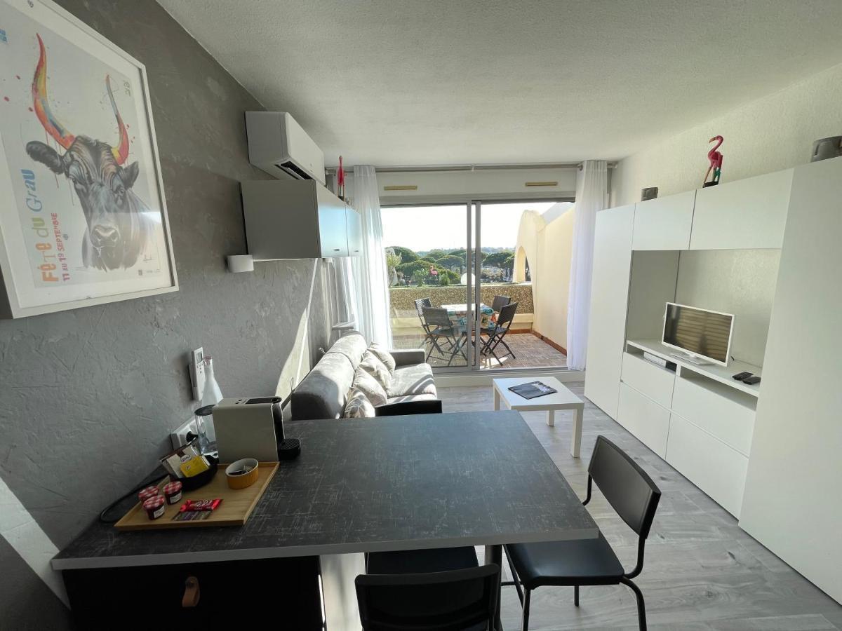 Superbe Studio, Terrasse, Piscine, Parking Le Grau-du-Roi Extérieur photo